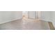 Bedroom featuring carpet and protective plastic on the floor at 301 Retreat Way, Carrollton, GA 30116