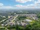Beautiful aerial view of a well-planned community with a pond and lush green surroundings at 6415 Yellow Birch St, Cumming, GA 30040