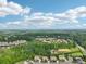 Overview of a quiet community with many houses nestled in a forest of lush green trees on a sunny day at 6415 Yellow Birch St, Cumming, GA 30040