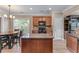 The dining nook compliments this eat-in kitchen with stainless appliances at 971 Reap Ln, Lawrenceville, GA 30043