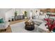 Stylish living area seamlessly connects the living room, dining space, and the kitchen, promoting open living at 112 Crooked Lake Park, Villa Rica, GA 30180