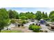 Community park and playground with picnic pavilion, lush trees, and recreational facilities at 112 Crooked Lake Park, Villa Rica, GA 30180
