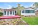 Backyard featuring deck and a sunroom addition at 2695 Trotters Walk Trl, Snellville, GA 30078