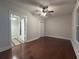 Bedroom with hardwood floors and bathroom ensuite at 1647 Walker Ave, Atlanta, GA 30337