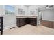 Primary bathroom with double vanity, granite countertop, and modern mirrors at 2830 Alston Drive Se Dr, Atlanta, GA 30317