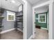 Walk-in closet with shelving and storage at 1718 Cahoon Sw St, Atlanta, GA 30310