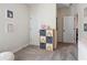 Bright room with a colorful cube storage organizer and whimsical decorations at 48 Calla Dr, Douglasville, GA 30134