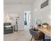 Cozy office space with comfortable chair, wooden desk, and view into another room at 48 Calla Dr, Douglasville, GA 30134