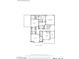Detailed second floor plan layout at 1005 Liberty Springs Dr, Woodstock, GA 30188
