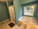 Bathroom featuring soaking tub and stand up shower at 2105 Windy Oak Ct, Lithia Springs, GA 30122