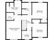 Second floor floorplan of home showing rooms and dimensions at 2105 Windy Oak Ct, Lithia Springs, GA 30122