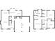 Floorplan of home showing layout of rooms on both floors at 2105 Windy Oak Ct, Lithia Springs, GA 30122