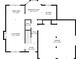 Main level floorplan of home showing rooms and dimensions at 2105 Windy Oak Ct, Lithia Springs, GA 30122