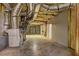 Unfinished basement with exposed ceiling, offering customization potential at 490 Grand Teton Cir, Fayetteville, GA 30215