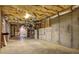 Unfinished basement with exposed ceiling, offering customization potential at 490 Grand Teton Cir, Fayetteville, GA 30215