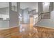 Open living room featuring stairs to the second floor at 490 Grand Teton Cir, Fayetteville, GA 30215