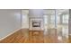 Spacious living room featuring hardwood floors and a fireplace with a decorative mantle at 490 Grand Teton Cir, Fayetteville, GA 30215