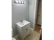 Bathroom showcases a vanity with storage and modern fixtures at 273 Fennel Way, Atlanta, GA 30331
