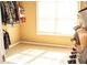 Organized walk-in closet with ample storage and natural light at 1109 Norsworthy Ml, Hampton, GA 30228