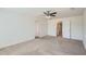 Spacious bedroom with carpet, natural light and ceiling fan at 1936 Waycross Ln, Dacula, GA 30019