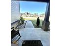 Front porch view of a landscaped yard and neighborhood at 20 Streamside Dr, Covington, GA 30016