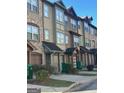 Row of townhouses with brick and siding exteriors at 2809 Hillside Way, Decatur, GA 30034