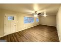 Bright living room with hardwood floors and neutral walls at 2304 Springdale Sw Cir, Atlanta, GA 30315