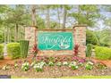 Fairfield Plantation entrance sign with landscaping at 3153 Sweetbriar Dr, Villa Rica, GA 30180
