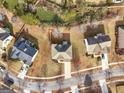 Bird's-eye view of a house and neighborhood at 985 Buckhorn Bnd, Locust Grove, GA 30248