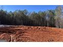 Newly prepared homesite ready for construction, surrounded by a lush forest backdrop at 2 Bob Smith Rd, Sharpsburg, GA 30277