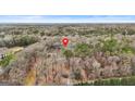 Aerial view of property in wooded area at 6051 Reynolds Rd, Morrow, GA 30260