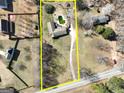 Aerial view of house with pool and large lot at 4881 Highway 155 N, Stockbridge, GA 30281