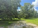Expansive yard with mature trees, offering shade and a natural setting to the property at 1597 Highway 92 S, Fayetteville, GA 30215