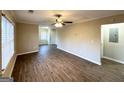 Bright living room featuring hardwood floors and neutral walls at 2270 Mark Trl, Decatur, GA 30032