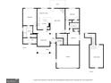 Detailed floor plan showcasing layout with bedrooms, kitchen, great room, and outdoor patio at 123 Oak Road, Locust Grove, GA 30248