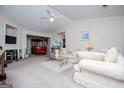Spacious living room with a view into dining area at 1391 Lakeview Pkwy, Villa Rica, GA 30180