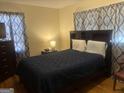 Bedroom with a double bed and built-in shelving at 846 Laurel St, Forest Park, GA 30297