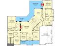 Detailed floor plan showcasing the layout of this home with 4 bedrooms and 3 car garage at 0 Ebenezer Church Rd # 3, Fayetteville, GA 30215