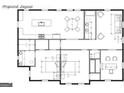 Proposed floor plan layout showcases the spatial arrangement with dimensions for each room, providing a clear layout at 60 Douglas Se St, Atlanta, GA 30317