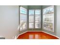 Cozy sitting area featuring large windows offering plenty of natural light at 100 Windmeadow Way, Fayetteville, GA 30214