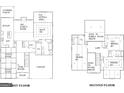 Detailed floor plan showcases the home's layout, including bedrooms, living spaces, kitchen, and garage at 175 Osier Dr, Mcdonough, GA 30252