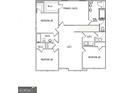 Second floor plan with primary suite, 3 bedrooms, loft, and laundry room at 1653 Sungrown Way, Mcdonough, GA 30253