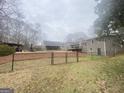 Fenced backyard, perfect for outdoor activities and privacy at 848 Still Rd, Lawrenceville, GA 30045