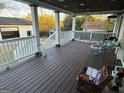 Covered porch with chairs, toys, and view of the backyard at 4100 Scott S Dr # 0, Forest Park, GA 30297