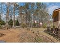 Serene backyard space perfect for gardening, relaxing, or entertaining guests outdoors at 3435 Pierce Arrow Cir, Suwanee, GA 30024
