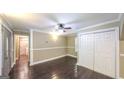 Bright living room showcasing hardwood floors and neutral wall colors at 250 Hester Rd, Carrollton, GA 30116