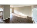 Bright living area with wood floors, neutral walls, and a sliding door leading to the outdoors at 2786 Altaview Se Dr, Atlanta, GA 30354