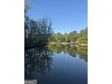 A serene view of the lake and surrounding trees, creating a peaceful and picturesque setting at 2316 Emerald Dr, Jonesboro, GA 30236