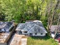 An aerial view of a well-maintained home with a spacious backyard at 2903 Monterey Dr, Decatur, GA 30032
