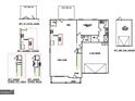 Detailed first-floor plan showcasing the kitchen, Gathering room, dining area, and two-car garage at 502 Alford Cv # 91, Fairburn, GA 30213